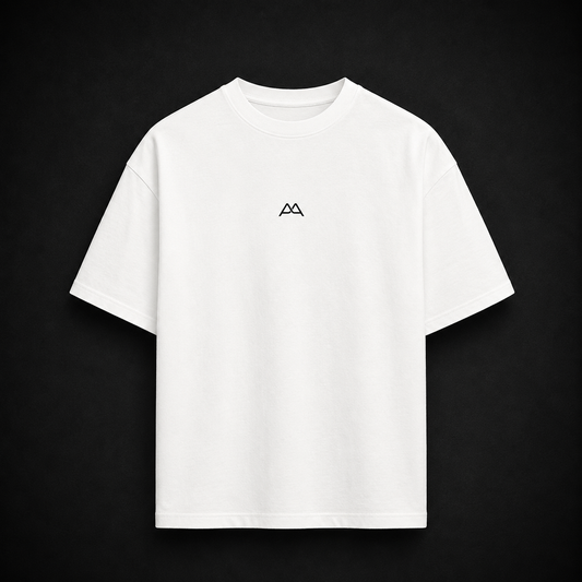 Premium Oversized Shirt - AA CORE - clean white