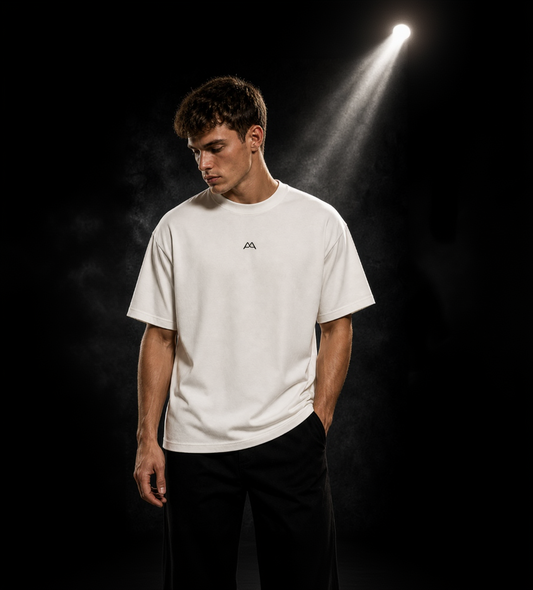 Premium Oversized Shirt - AA CORE - cream