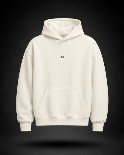 Premium Oversized Hoodie - AA CORE - cream
